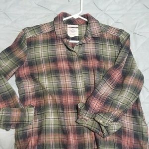 Flannel Button up Shirt